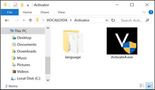 Activator folder